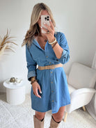 Robe droite en jean - Paula