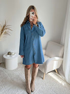 Robe droite en jean - Paula