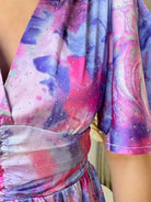 Robe fendue à strass - Alba