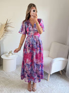 Robe fendue à strass - Alba