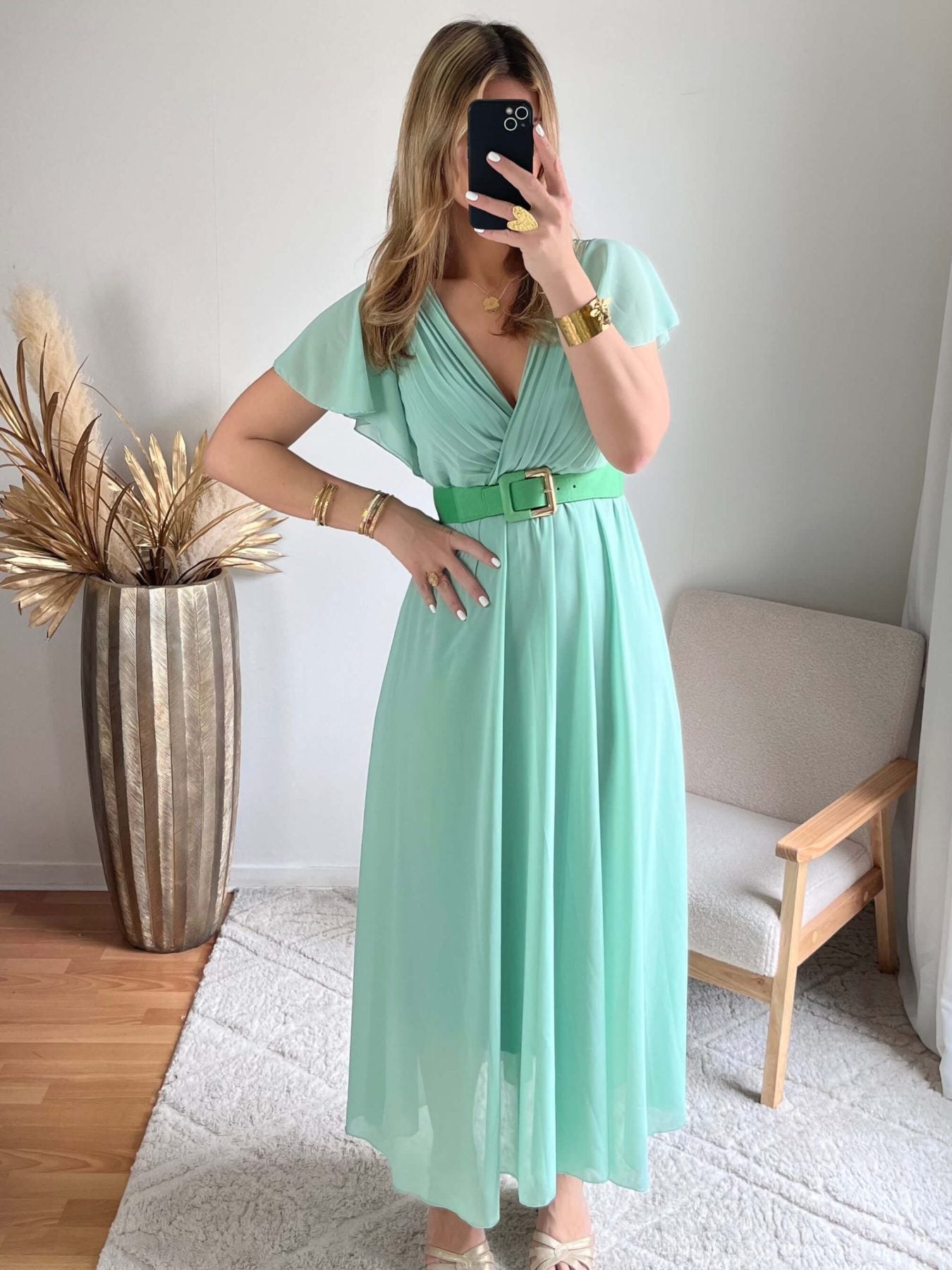 Robe vert d'eau - Chloé