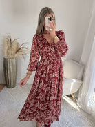 Robe longue bohème chic Hélia