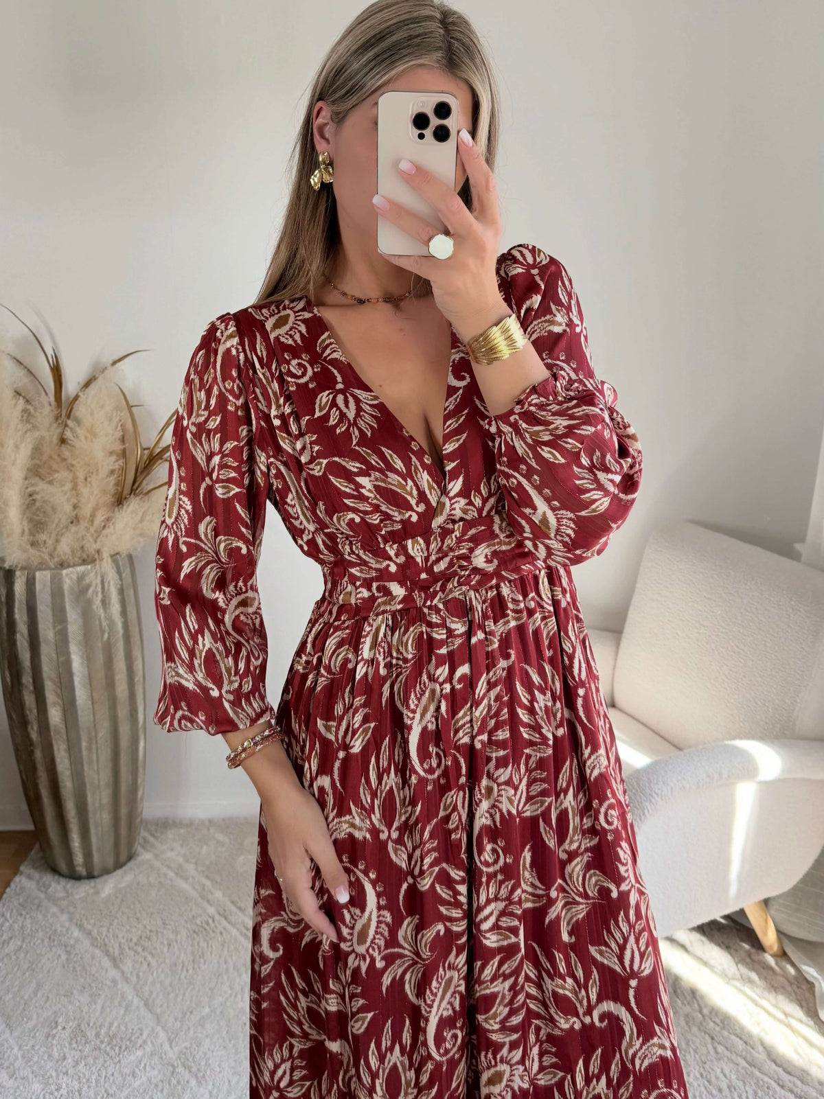 Robe longue bohème chic Hélia