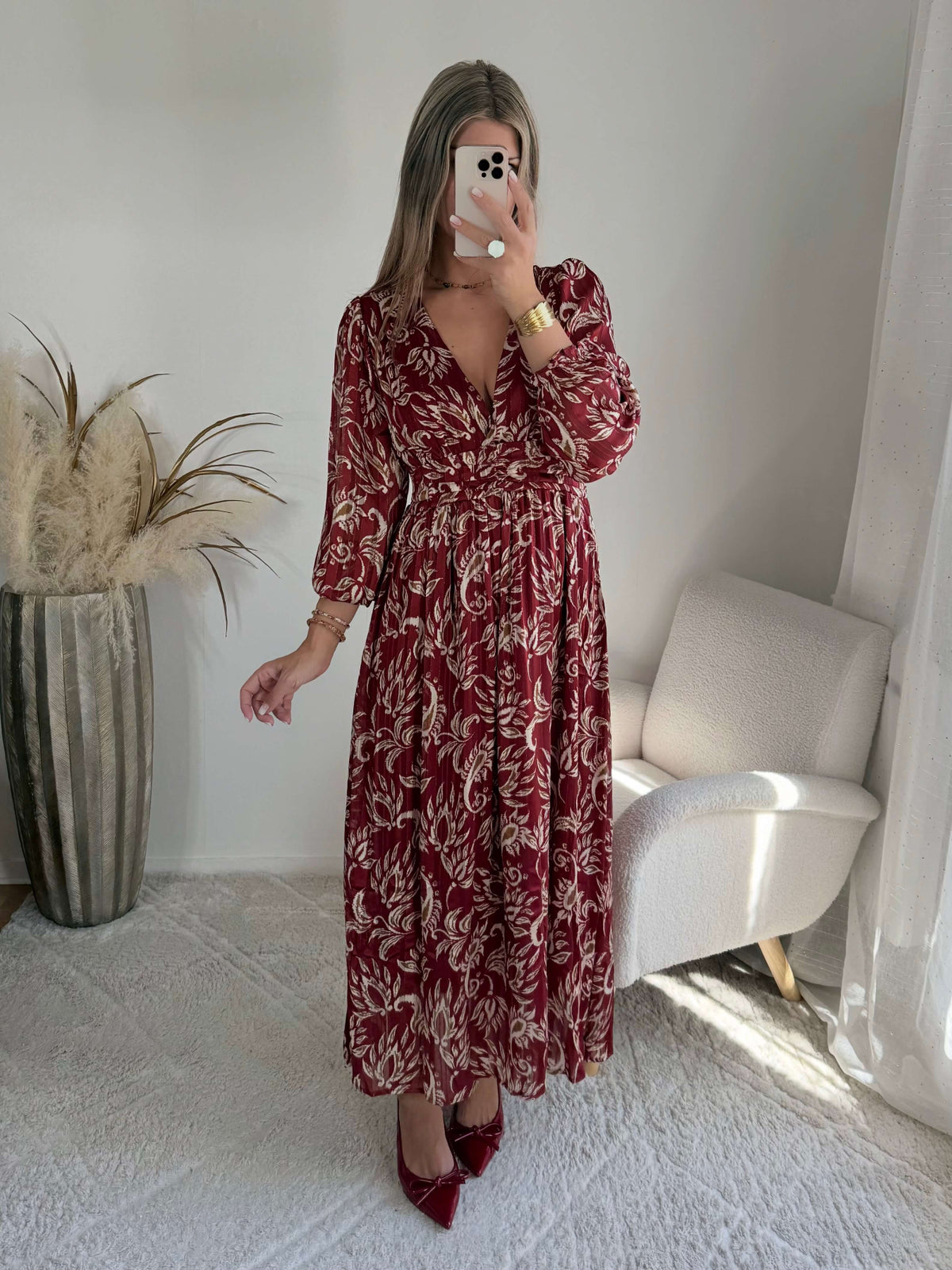 Robe longue bohème chic Hélia