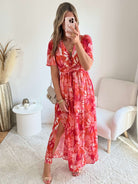 Robe longue fendue - Stella