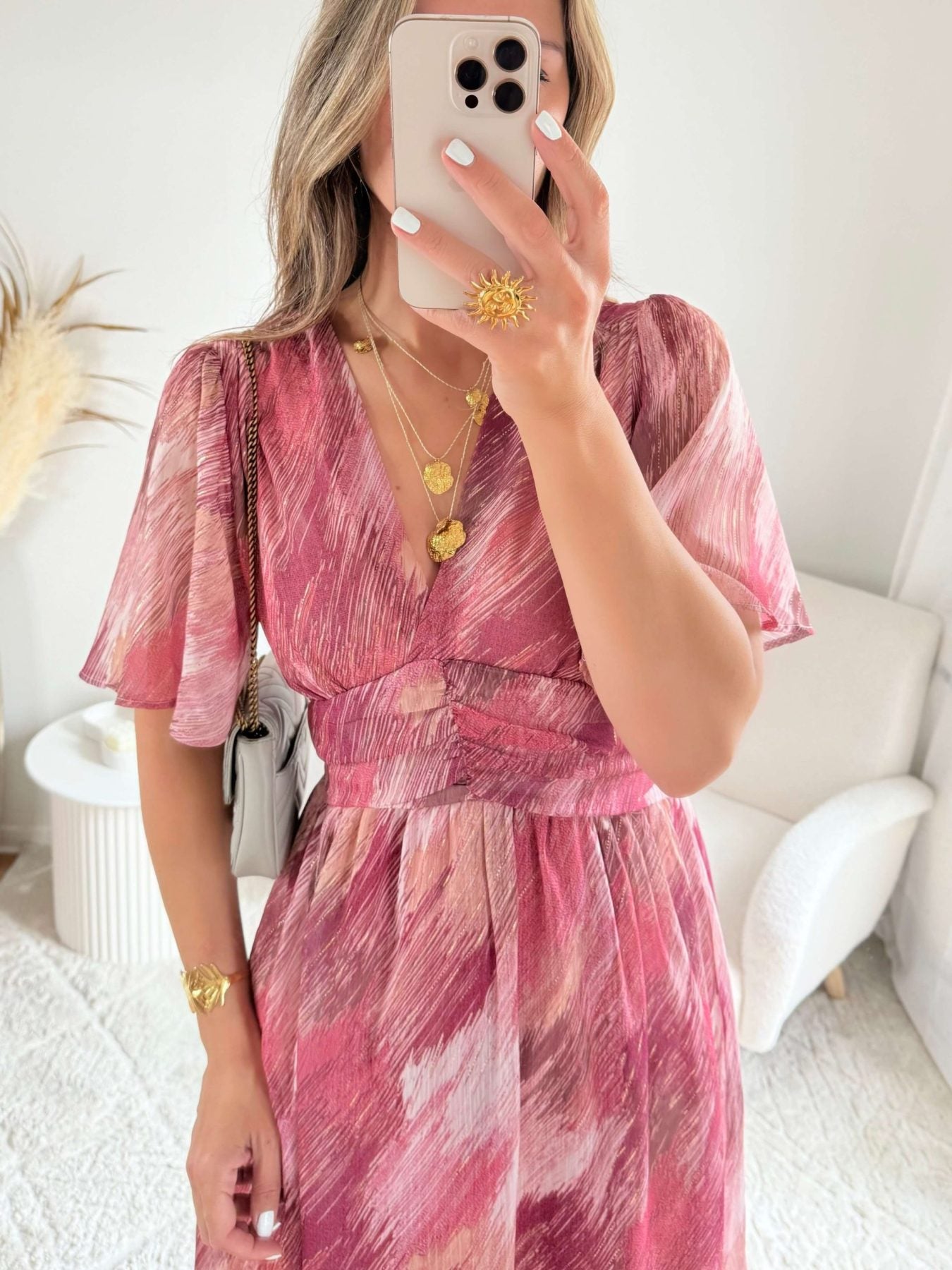 Robe longue fendue - Daphné