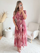 Robe longue fendue - Daphné