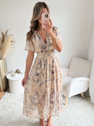 Robe longue dos nu - Auriane