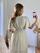 Robe longue écrue - Romy