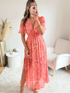 Robe longue fendue - Lisa