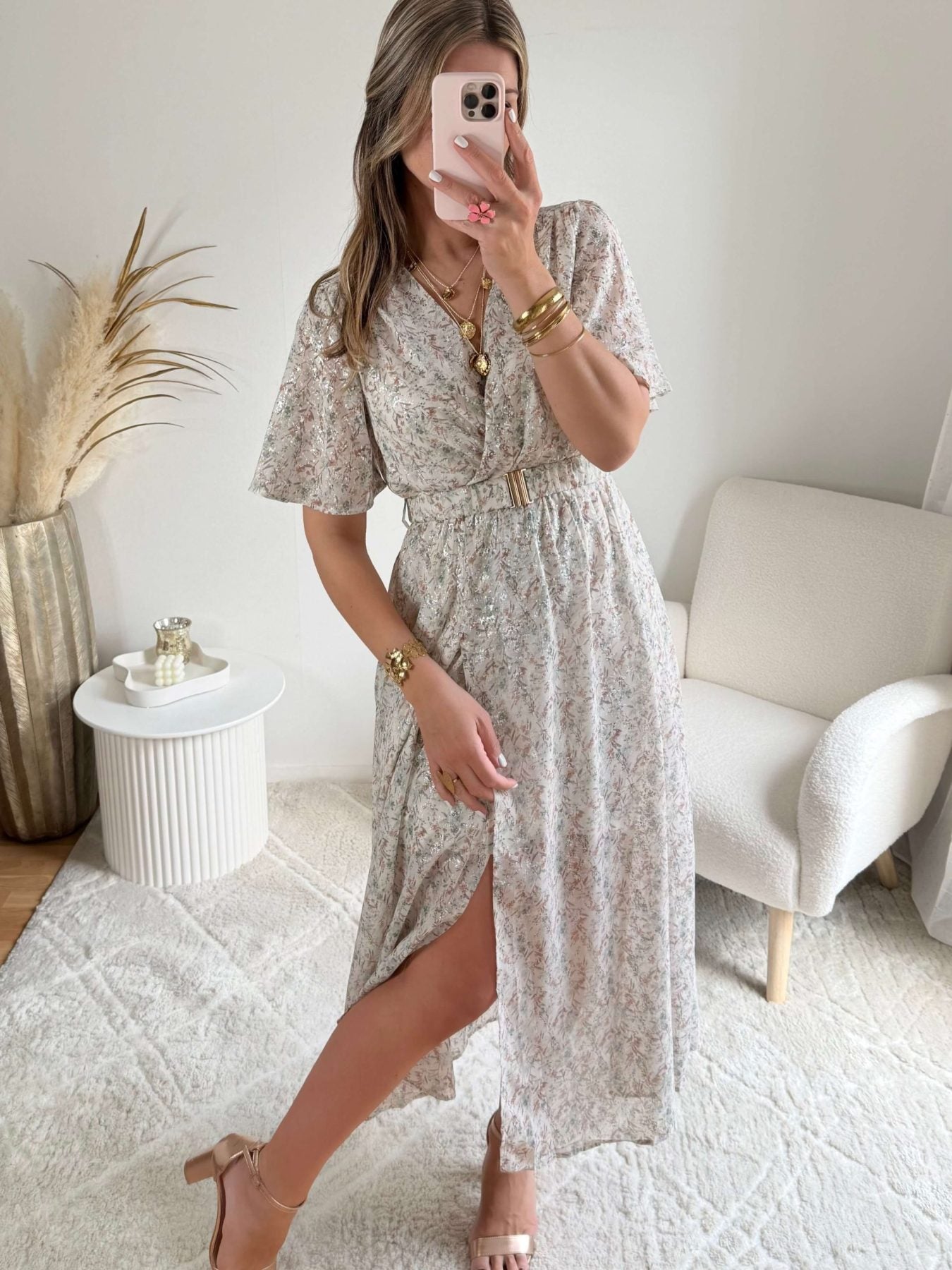 Robe longue fleurie - Katy