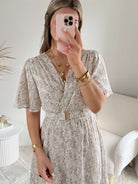 Robe longue fleurie - Katy