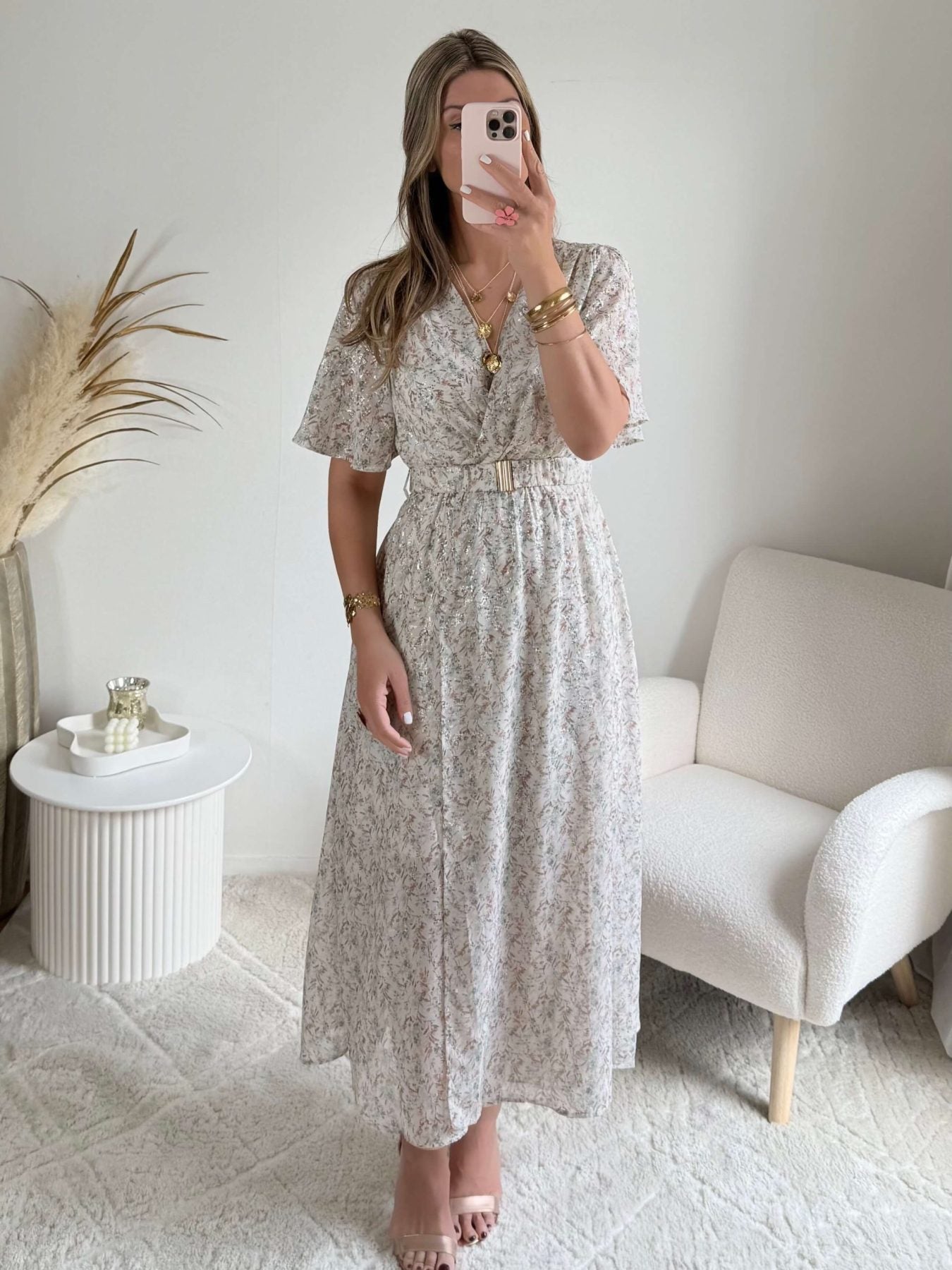 Robe longue fleurie - Katy