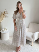 Robe longue fleurie - Katy