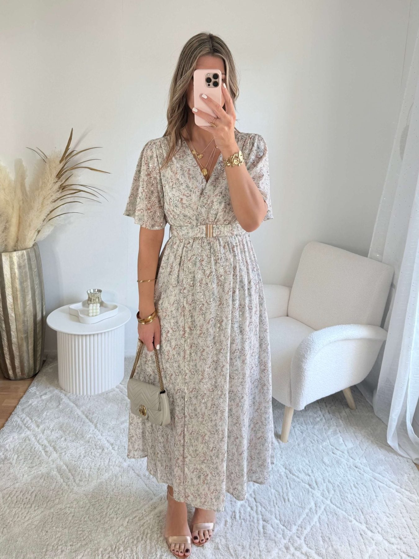 Robe longue fleurie - Katy