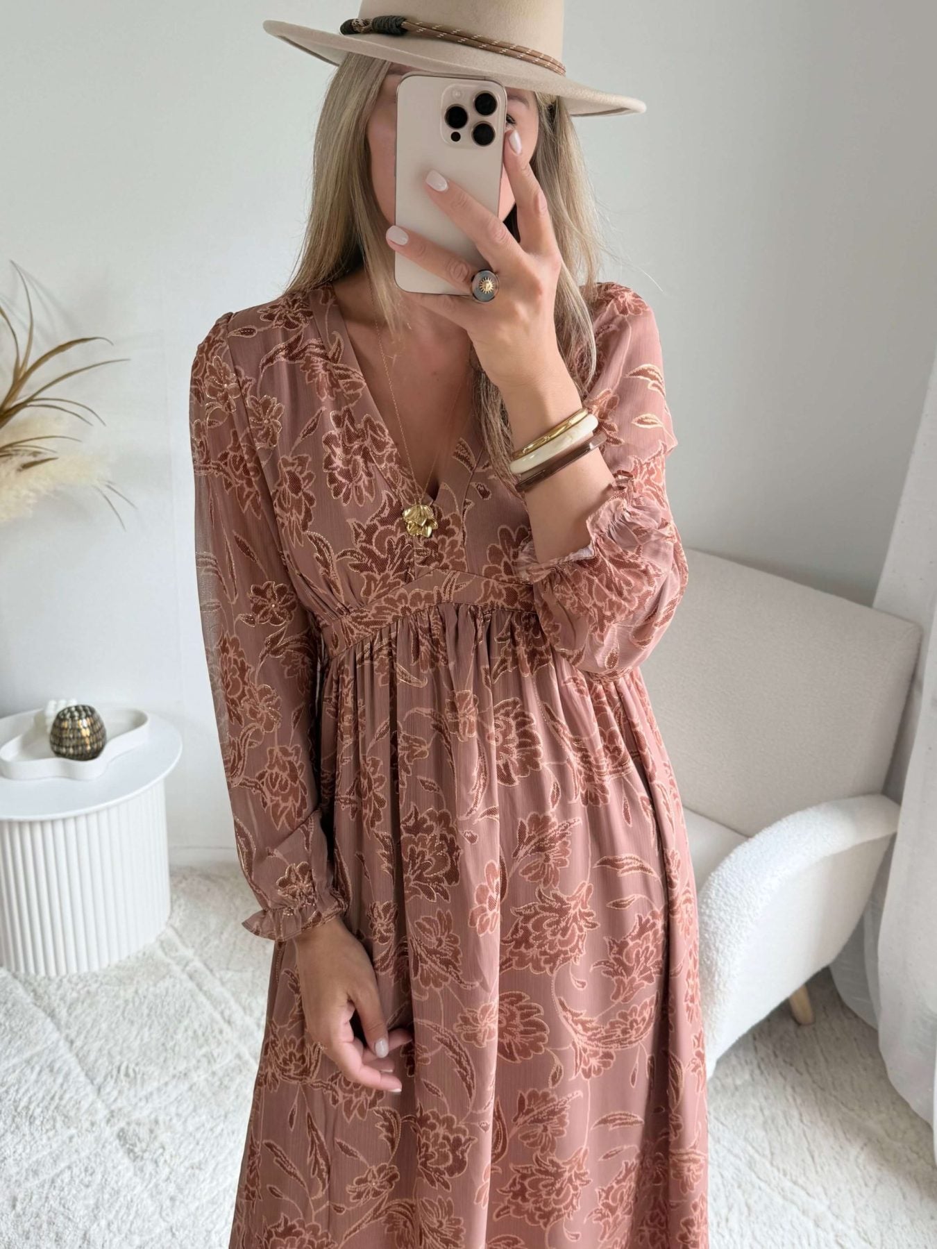 Robe longue fluide - Eva