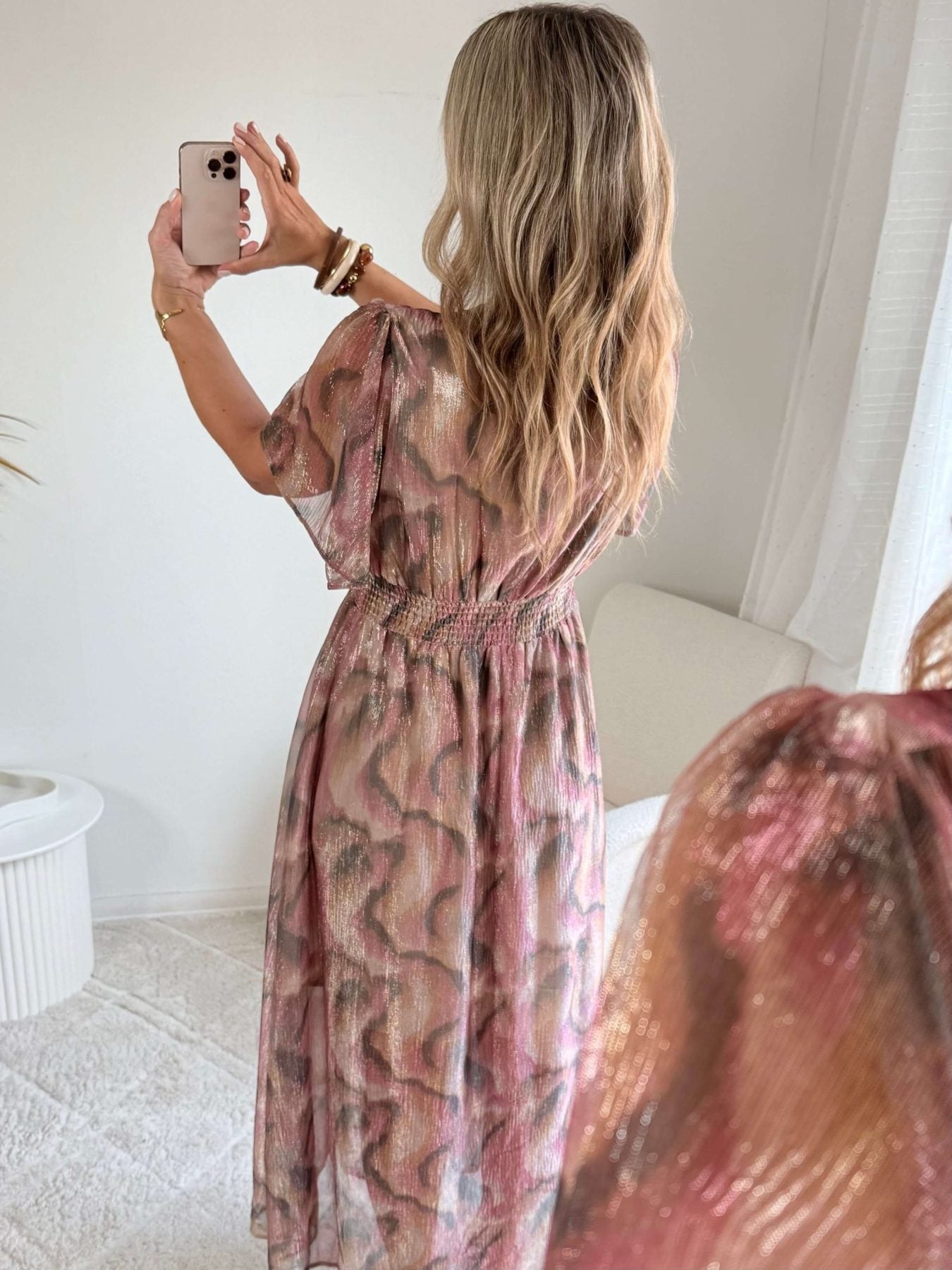 Robe longue irisée - Louise