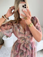 Robe longue irisée - Louise