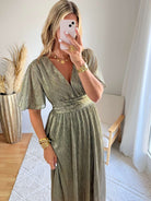 Robe longue irisée - Linda