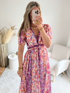 Robe longue imprimée - Lilou