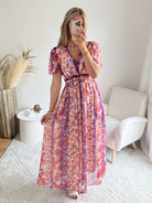 Robe longue imprimée - Lilou