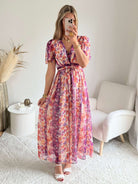 Robe longue imprimée - Lilou