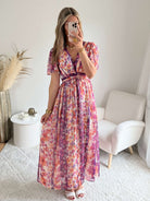 Robe longue imprimée - Lilou