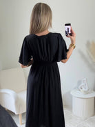 Robe longue noire - Diana