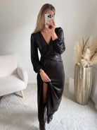 Robe longue noire - Lady