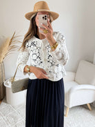 Robe longue marine - Ana