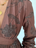 Robe midi brodée - Maja