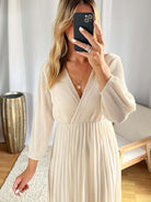 Robe écrue - Sienna