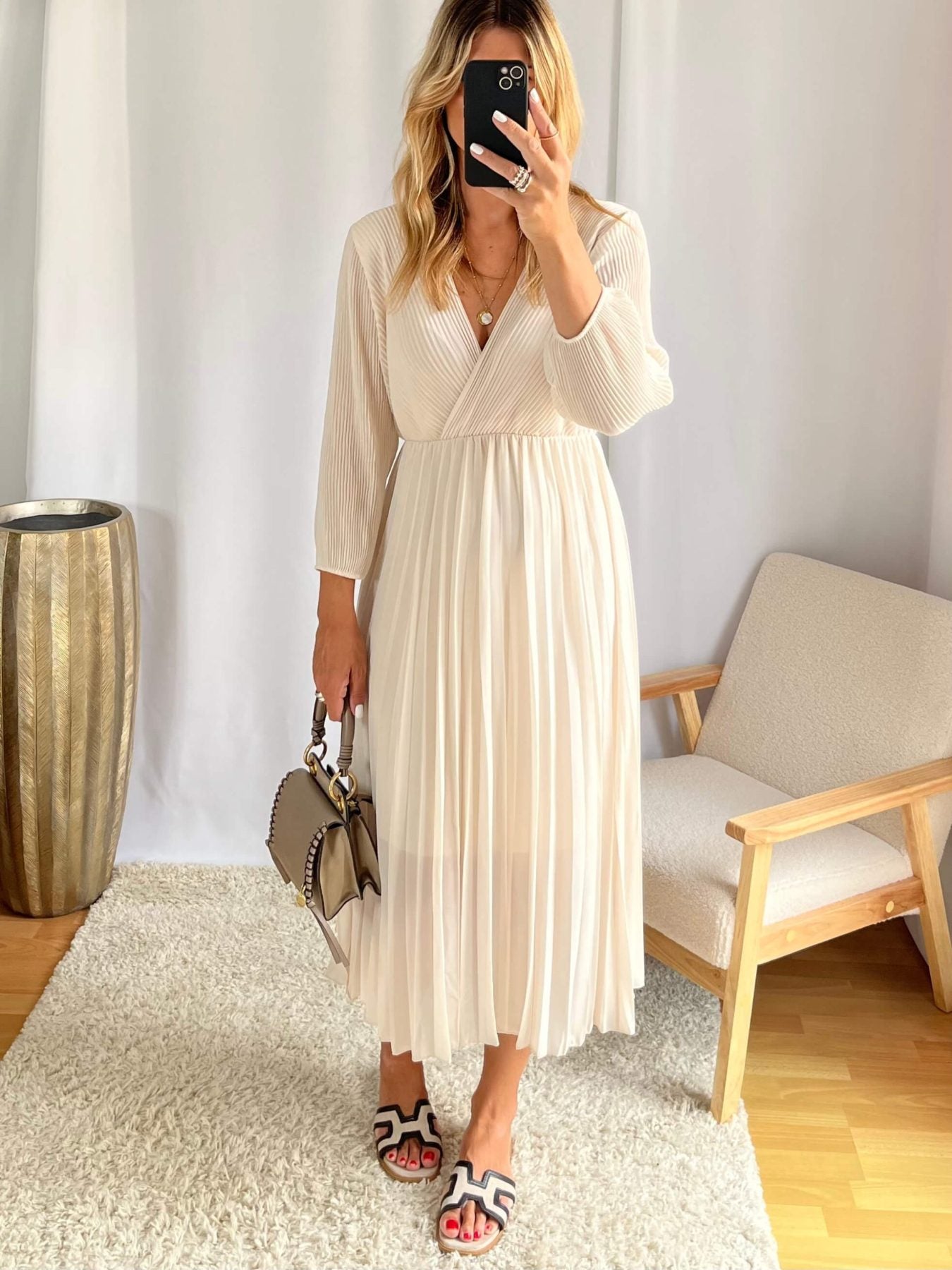 Robe écrue - Sienna