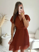 Robe terracotta - Louane