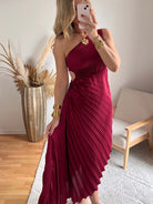 Robe bordeaux - Selena