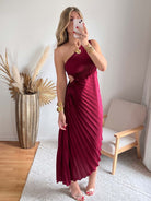 Robe bordeaux - Selena