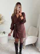 Robe style portefeuille - Maja