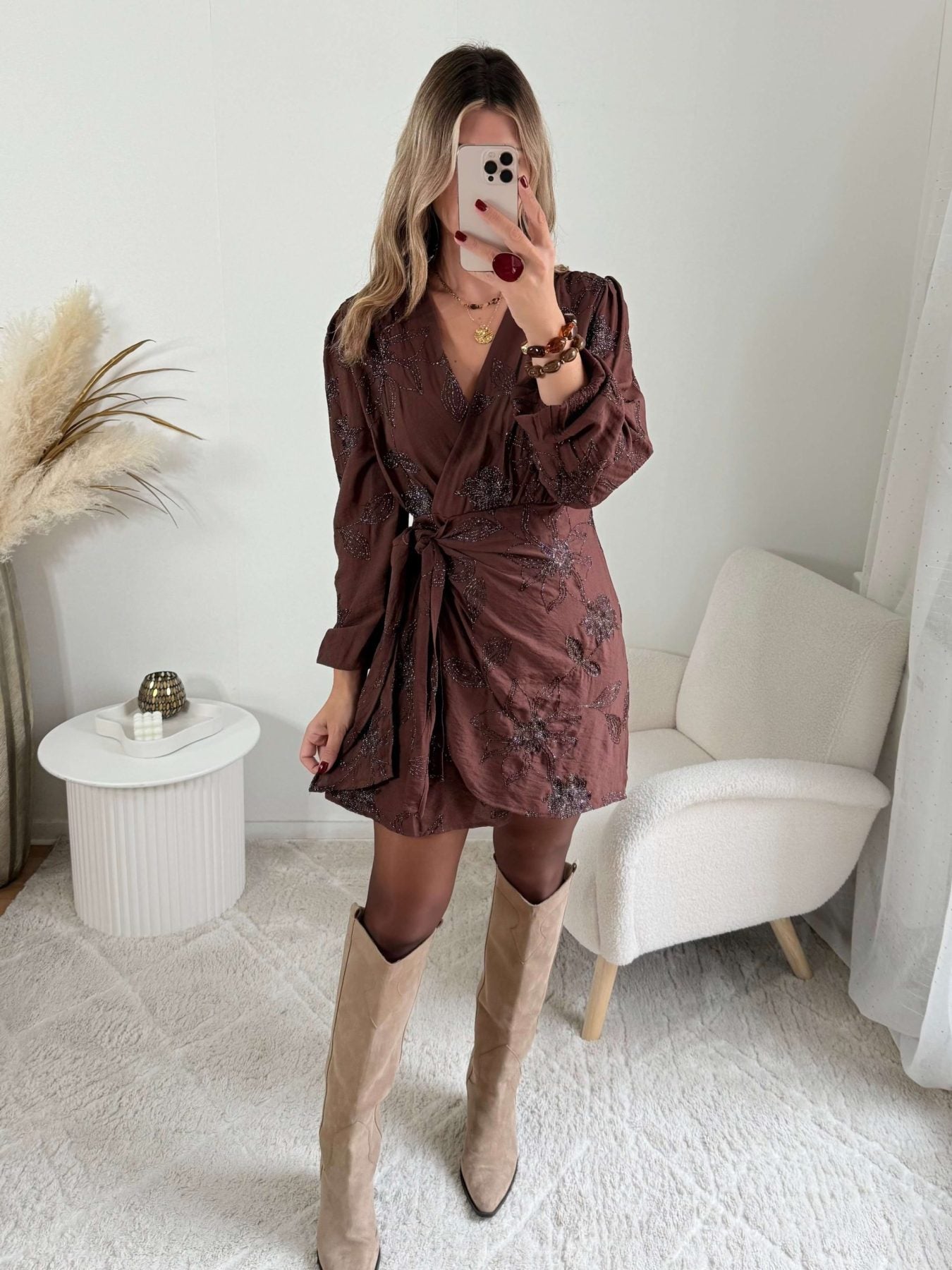 Robe style portefeuille - Maja