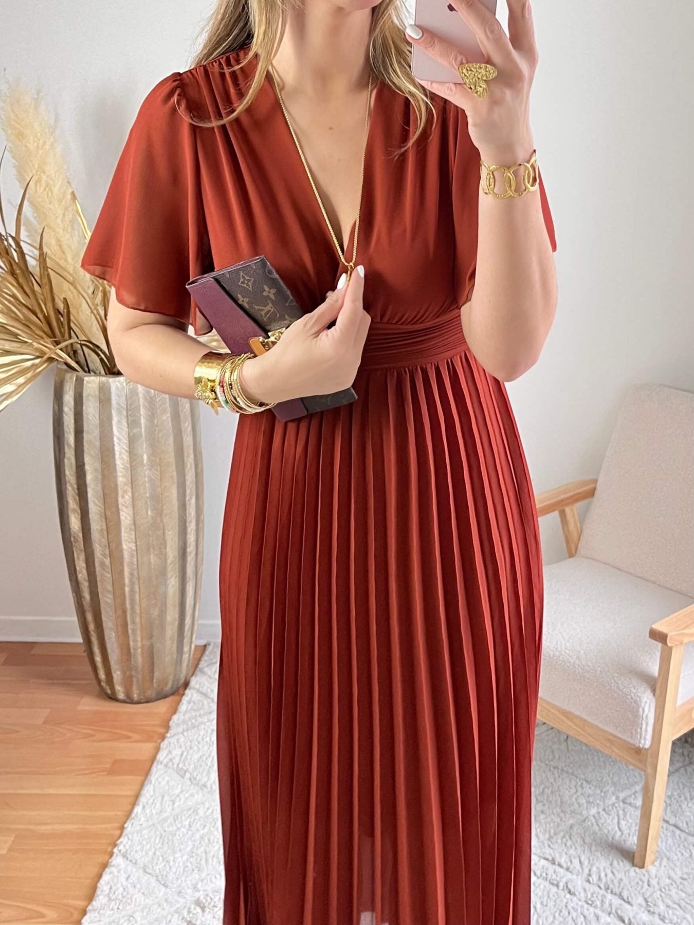 Robe Terracotta - Ana