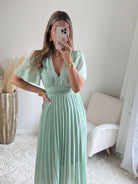 Robe vert d'eau - Ana