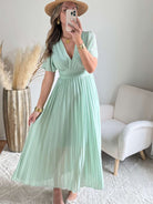 Robe vert d'eau - Ana