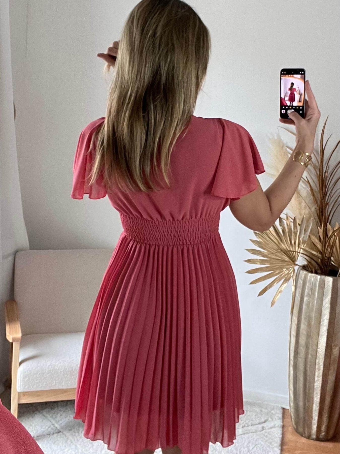 Robe vieux rose - Louane