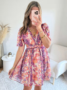 Robe voile imprimée - Lilou