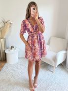 Robe voile imprimée - Lilou