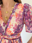 Robe voile imprimée - Lilou