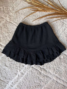 Jupe short noir