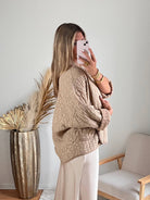 Veste beige dorée - Emy