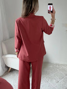 Veste fluide terracotta - Dita