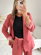 Veste fluide terracotta - Dita