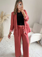 Veste fluide terracotta - Dita